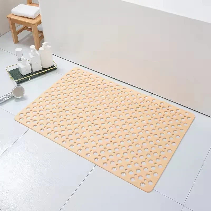 📢📢50% DE RÉDUCTION !! ⏰ Tapis de douche antidérapant haut de gamme avec ventouses puissantes🧼