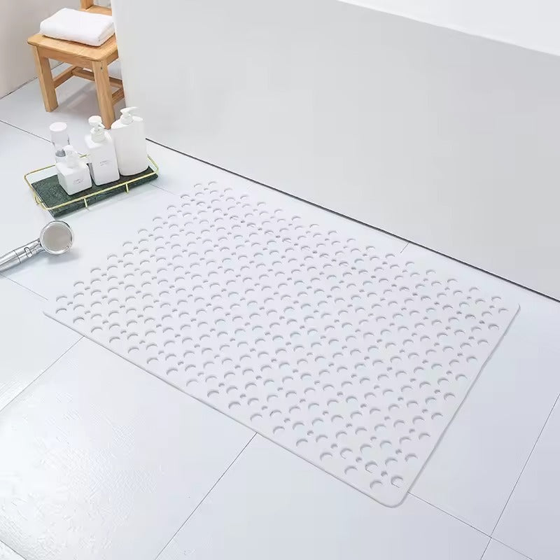 📢📢50% DE RÉDUCTION !! ⏰ Tapis de douche antidérapant haut de gamme avec ventouses puissantes🧼