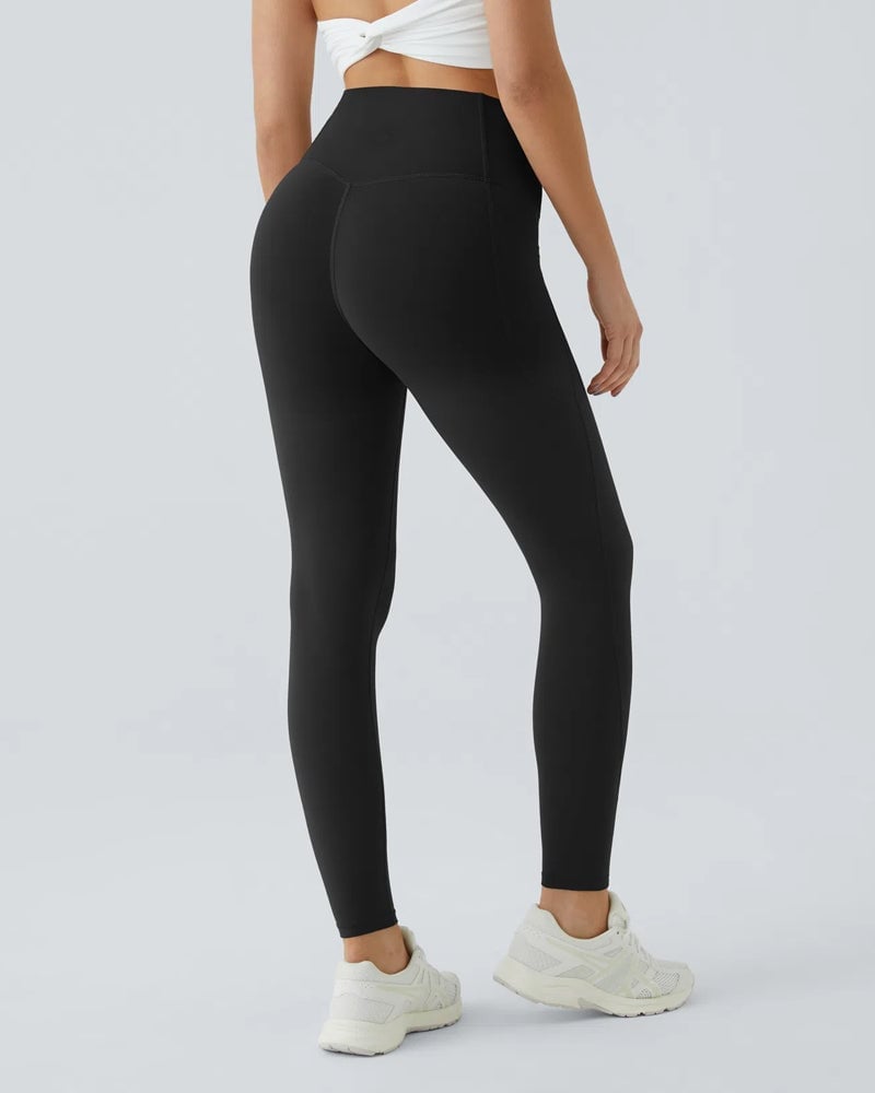 Legging Push-Up Taille Haute avec Poches Latérales