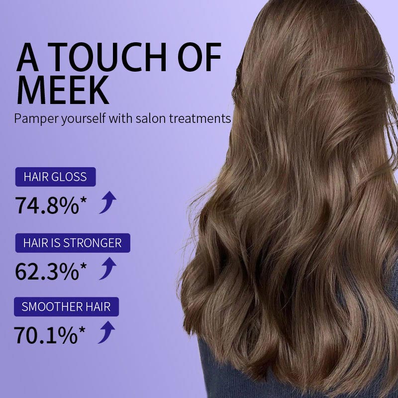 Masque capillaire à la kératine violette : fixe la couleur et neutralise les tons cuivrés et jaunes pour les cheveux blonds, gris argentés et méchés.