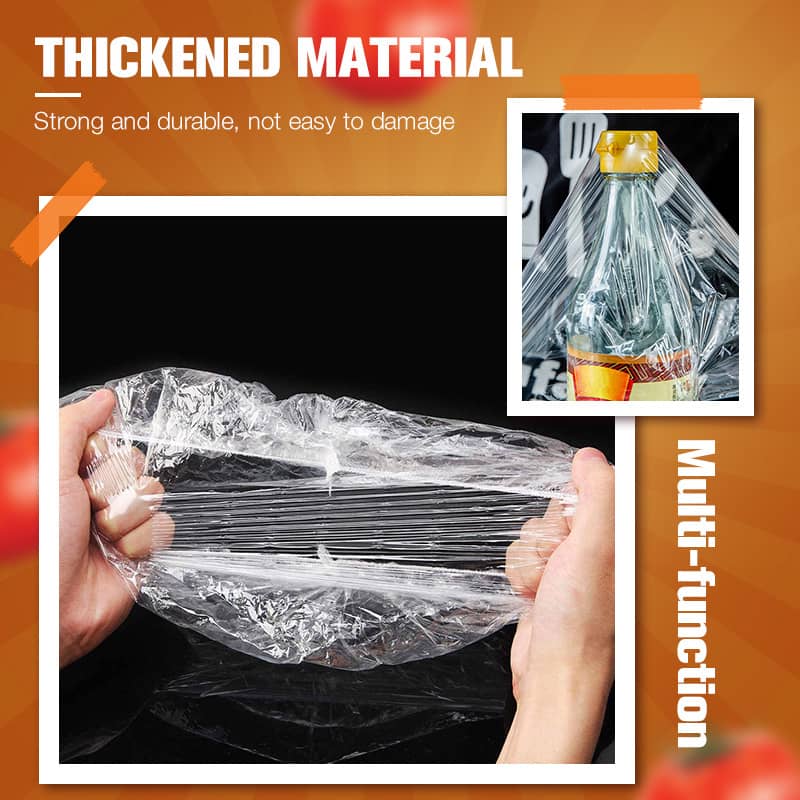 🍱 -50% ! 🧊 100 Pcs Couvercles Extensibles Jetables pour Bols & Assiettes – Élastiques, Alimentaires & Polyvalents – Alternative Parfaite au Film Plastique ✨