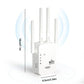 🔥 Extenseur WiFi 2025,1200Mbps Booster de signal à double bande (5GHz/2.4GHz), couvre 10 000 pieds carrés et 50 appareils, répéteur avec port Ethernet pour la maison