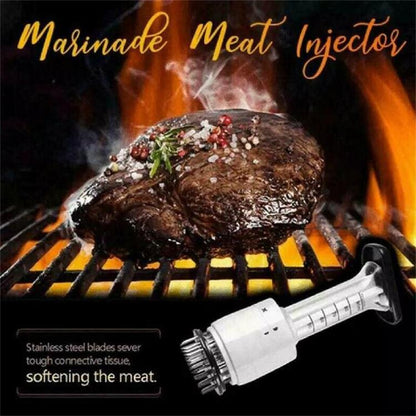 🍗🥩🍖Attendrisseur et injecteur de sauce 2 en 1🎁
