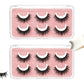 🥳BONNES AFFAIRES 2026🥳💞50 K+ VENDUS !👁️✨Faux cils réutilisables autocollants – pas de colle nécessaire, il suffit d’appuyer et c’est prêt. Boucle naturelle, réutilisables et faciles à retirer. Un véritable atout beauté ! 💕🌸