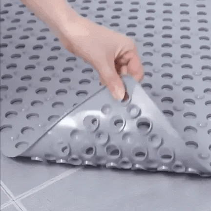 📢📢50% DE RÉDUCTION !! ⏰ Tapis de douche antidérapant haut de gamme avec ventouses puissantes🧼