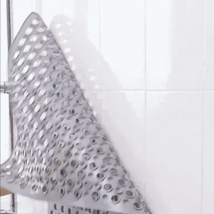 📢📢50% DE RÉDUCTION !! ⏰ Tapis de douche antidérapant haut de gamme avec ventouses puissantes🧼