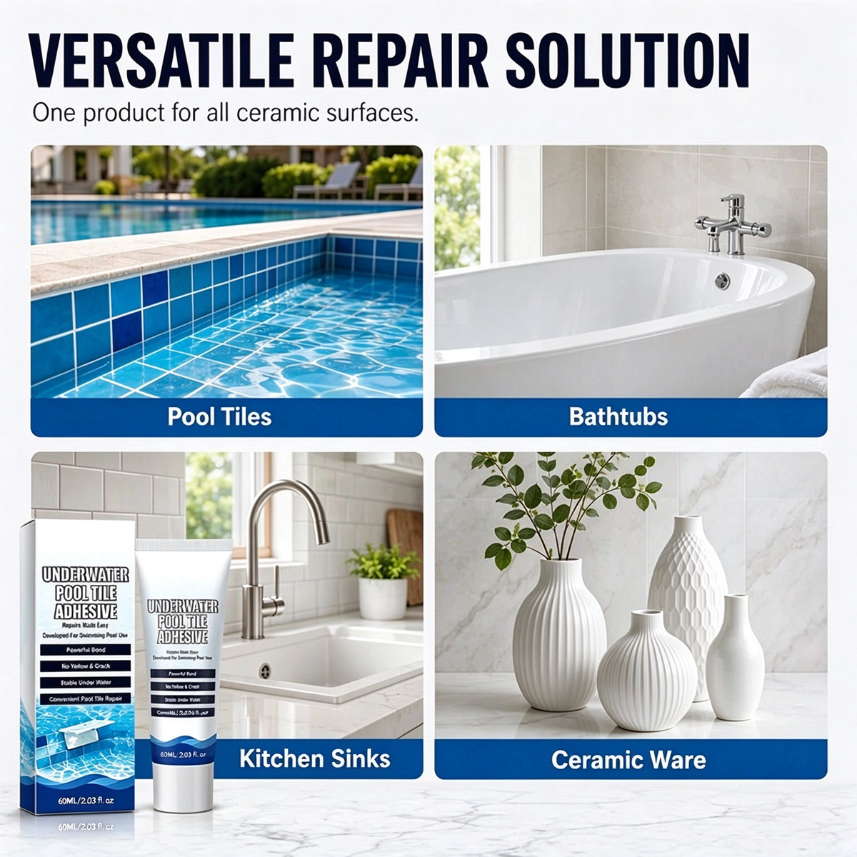 💧 PROMO -50% ✨ Adhésif Sous-Marin Haute Résistance — Réparez Sans Vider la Piscine 🔧