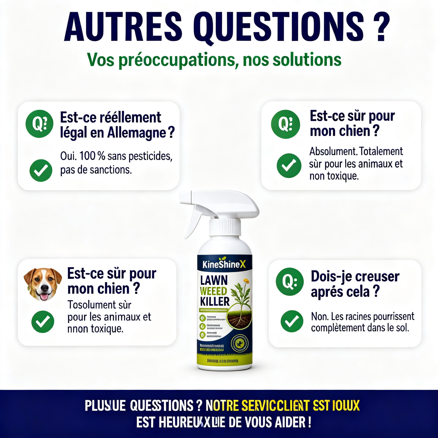 ⚡[Désherbage facile et sans stress au jardin] Désherbant pour usage domestique