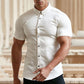 👔 50% DE RÉDUCTION ✨ Chemise homme infroissable & sans repassage – Tissu technique respirant, confort optimal – Style polyvalent pour le bureau & le quotidien – toujours impeccable sans effort ⚡