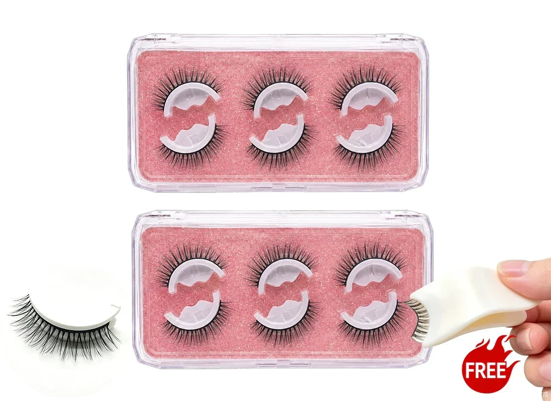 🥳BONNES AFFAIRES 2026🥳💞50 K+ VENDUS !👁️✨Faux cils réutilisables autocollants – pas de colle nécessaire, il suffit d’appuyer et c’est prêt. Boucle naturelle, réutilisables et faciles à retirer. Un véritable atout beauté ! 💕🌸