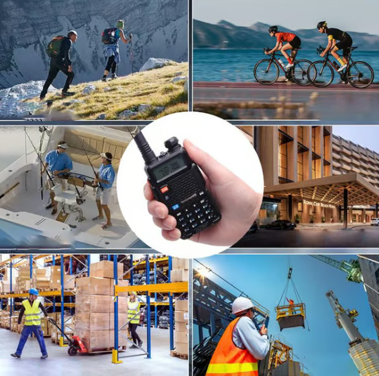 📢📢50% de réduction !!!🔥Radio amateur UV-5R longue portée UV5R Radio bidirectionnelle double bande Walkie