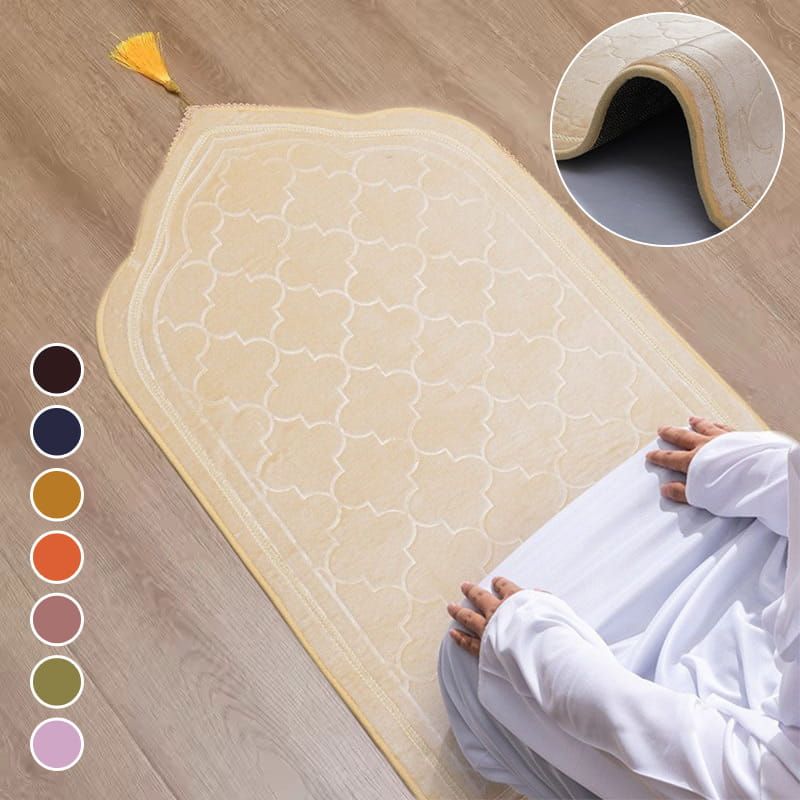 Tapis de prière en flanelle épaisse