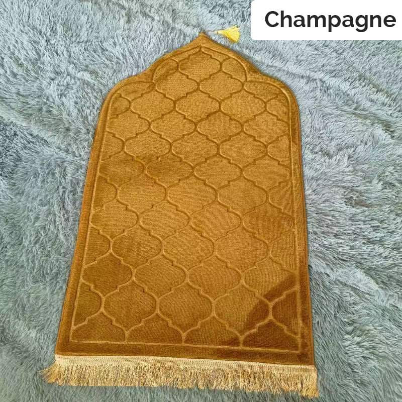 Tapis de prière en flanelle épaisse