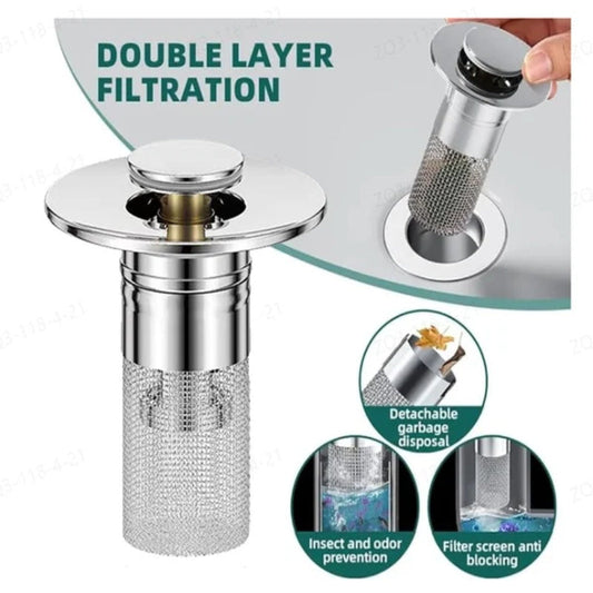 🔥Achetez-en 2, obtenez-en 1 gratuit🔥Filtre de drainage de sol en acier inoxydable