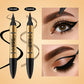 Stylo Duo 2-en-1 Sourcils et Eyeliner Waterproof à 4 Pointes