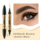 Stylo Duo 2-en-1 Sourcils et Eyeliner Waterproof à 4 Pointes