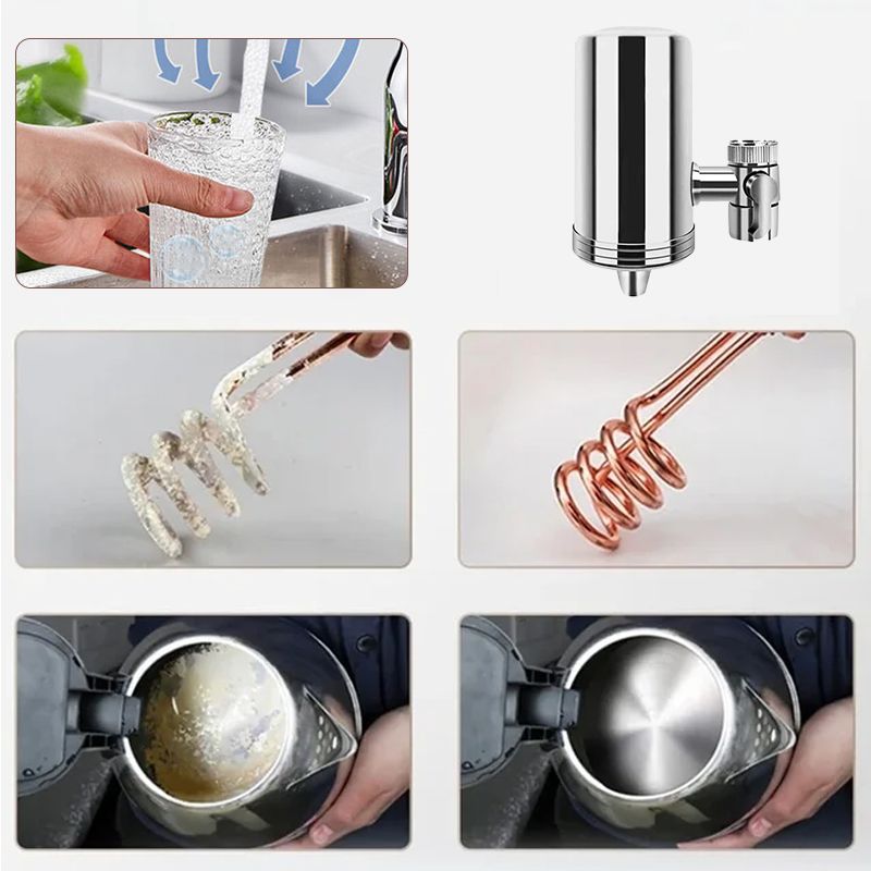 💧🛒 -50% ! 🚰Purificateur d’Eau à Robinet – Filtration Avancée, Sans BPA & Installation Facile
