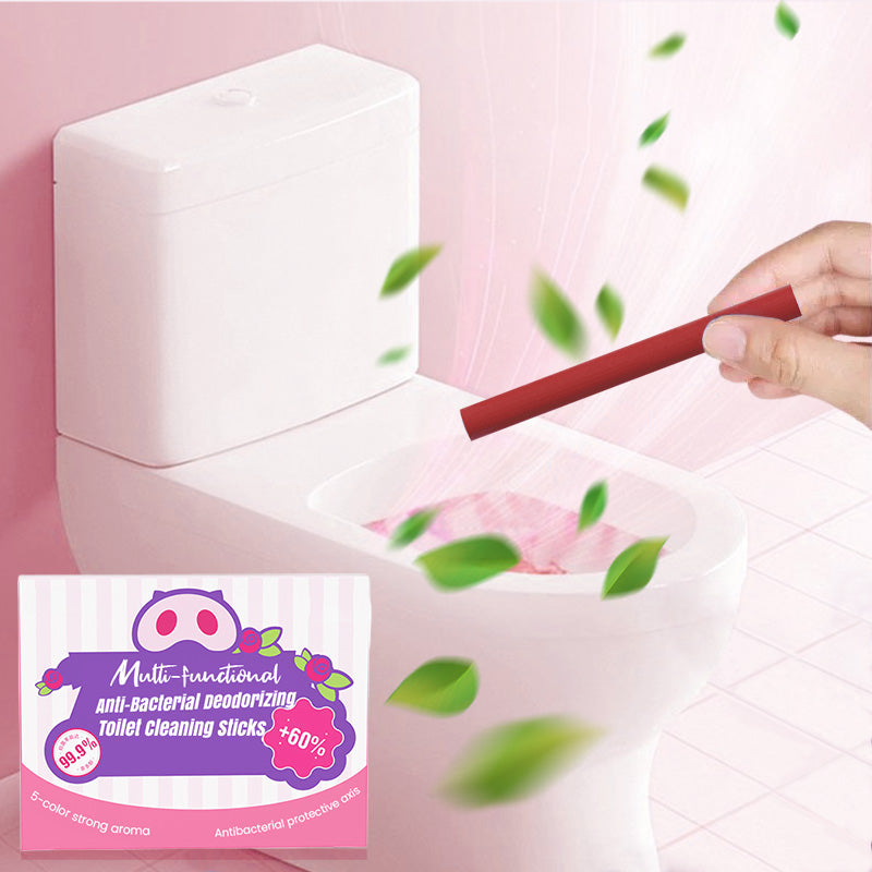 📢📢4 dernières heures : Grande vente⏰⏰Bâtonnets de nettoyage de toilettes multifonctionnels, antibactériens et désodorisants🌈