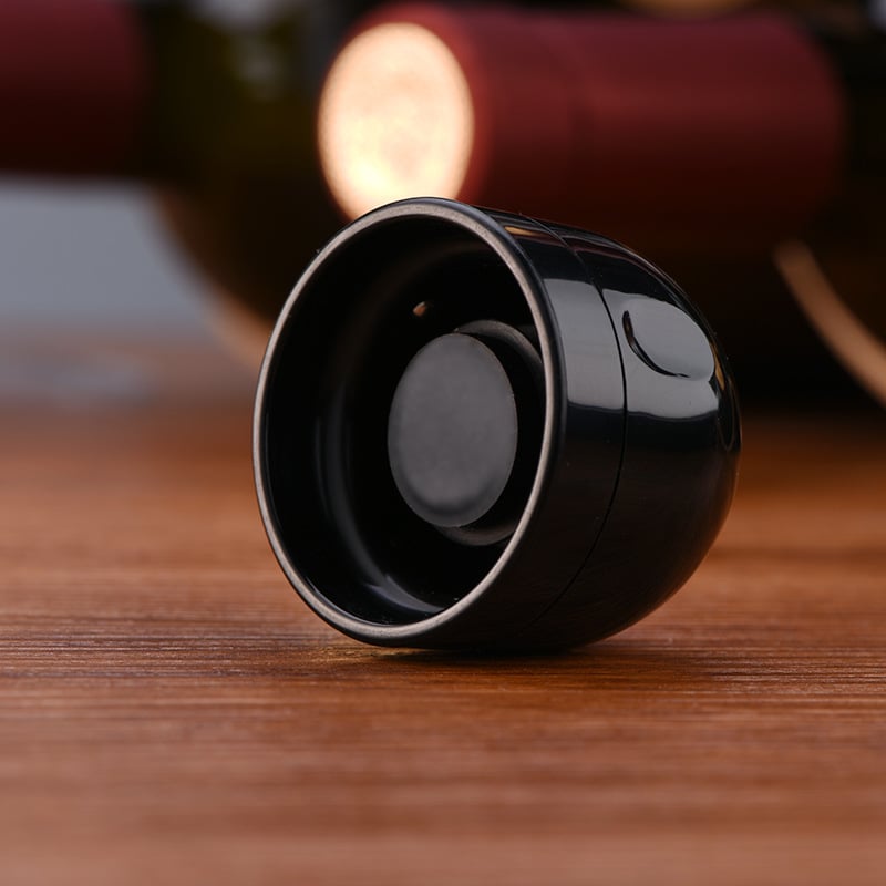 🍷 Bouchons Étanches en Silicone pour Vin, Bière & Champagne — ABS + Silicone Alimentaire, Fermeture Rotative, Conservation Hermétique, Réutilisables ✨