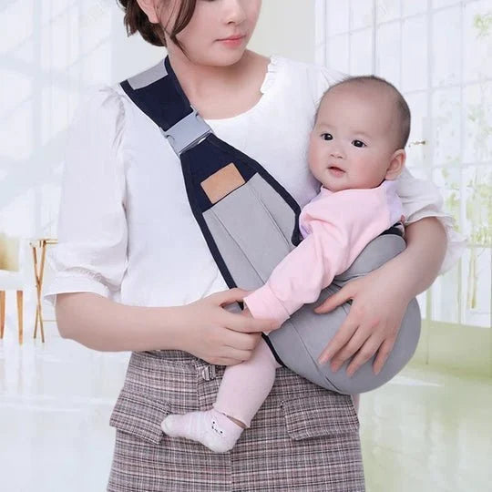 👶 50% DE RÉDUCTION! 🧸 Porte-bébé léger – Respirant, ajustable & confortable – Idéal pour les balades et les câlins en toute sécurité 🌿