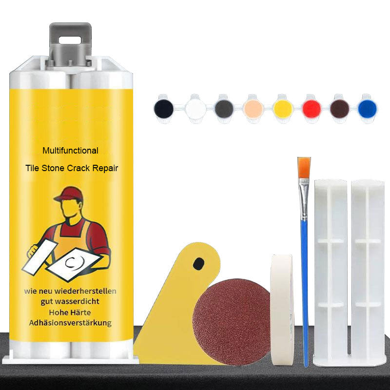 ◼️ Kits de réparation multifonctionnels pour les fissures dans les carreaux et les pierres ◼️