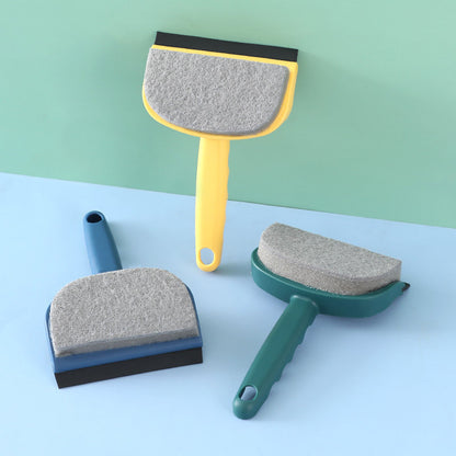 Brosse de nettoyage réutilisable pour verre