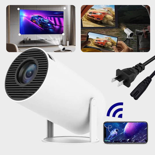 🎄🎅Cadeaux indispensables pour Noël 🎁--BEAU CADEAU* Mini projecteur 720P WiFi HD pour Android