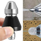 🚰🛒 -50% ! 💪🏻Buse Haute Pression pour Égouts – Acier Inox, 5000 PSI & Jet Inversé 7 Buses
