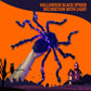 Décoration Araignée Noire d'Halloween avec Lumière