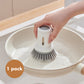 Ensemble de brosses à casseroles suspendues et rotatives