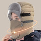 Bonnet chaud et coupe-vent pour femmes avec masque facial