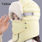 Bonnet chaud et coupe-vent pour femmes avec masque facial
