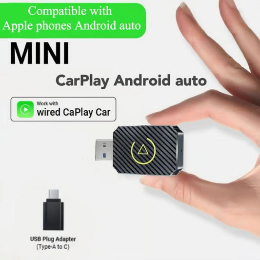 📱 60% DE RÉDUCTION! 🚗 Adaptateur CarPlay Sans Fil – Connexion Instantanée, Écran de Voiture & Compatible avec Voitures d'Origine ⚡