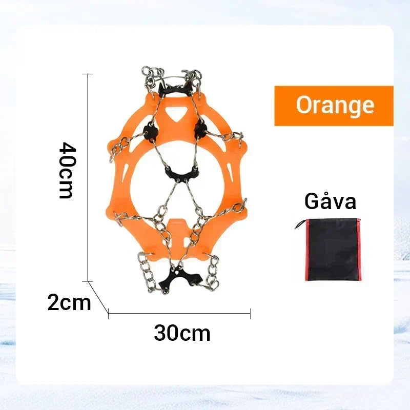 🏔️ PROMO FLASH : 50% DE RÉDUCTION ! Crampons Antidérapants pour Chaussures – Pointes en Acier Inoxydable, Bande Élastique TPR & Coupe Unisexe 35-44 for une Marche Sereine sur Neige et Verglas ❄️✨