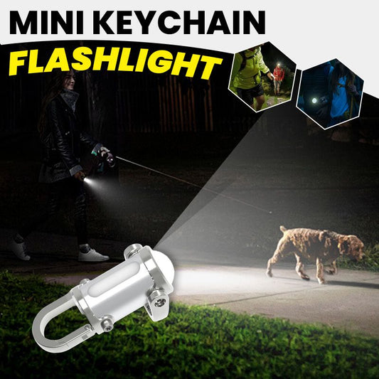 🔥 Vente chaude 50% de réduction 🔥 1200lm super lumineux Mini porte - clés lampe de poche étanche