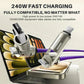 🔥 Câble de charge USB 4-en-1 mFish charge rapide MAX 240W