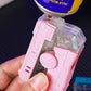 Briquet Pliable avec Lumières Colorées et Design de Dessin Animé