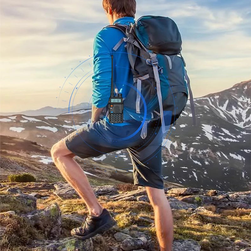 📢📢50% de réduction !!!🔥Radio amateur UV-5R longue portée UV5R Radio bidirectionnelle double bande Walkie