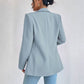 Veste de costume unie pour femme