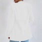 Veste de costume unie pour femme