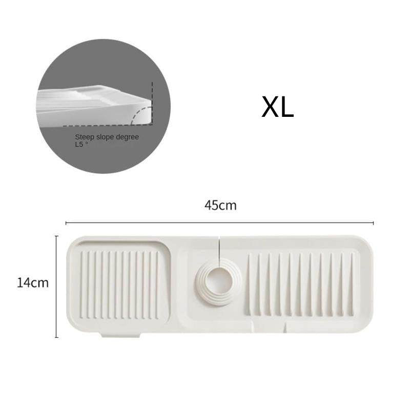 🚰 PROMO FLASH : 50% DE RÉDUCTION ! 💧 Tapis Anti-Éclaboussures pour Robinet – Silicone – Absorbant & Lavable for Protection Évier Cuisine & Salle de Bain 🧼