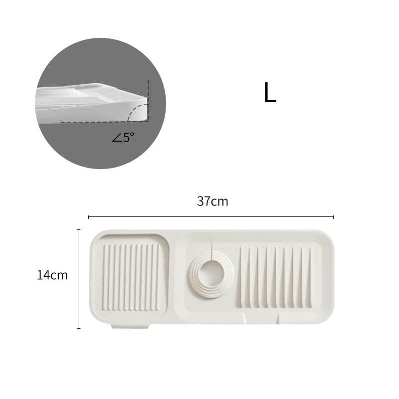 🚰 PROMO FLASH : 50% DE RÉDUCTION ! 💧 Tapis Anti-Éclaboussures pour Robinet – Silicone – Absorbant & Lavable for Protection Évier Cuisine & Salle de Bain 🧼
