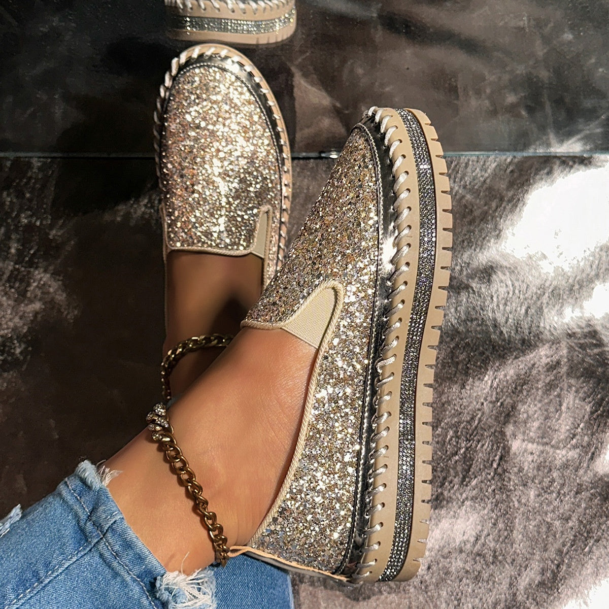👟 62% DE RÉDUCTION! 🚶‍♀️ Chaussures Slip-On Décontractées pour Femme – Confortables, Légères & Faciles à Enfiler pour le Quotidien 🌸