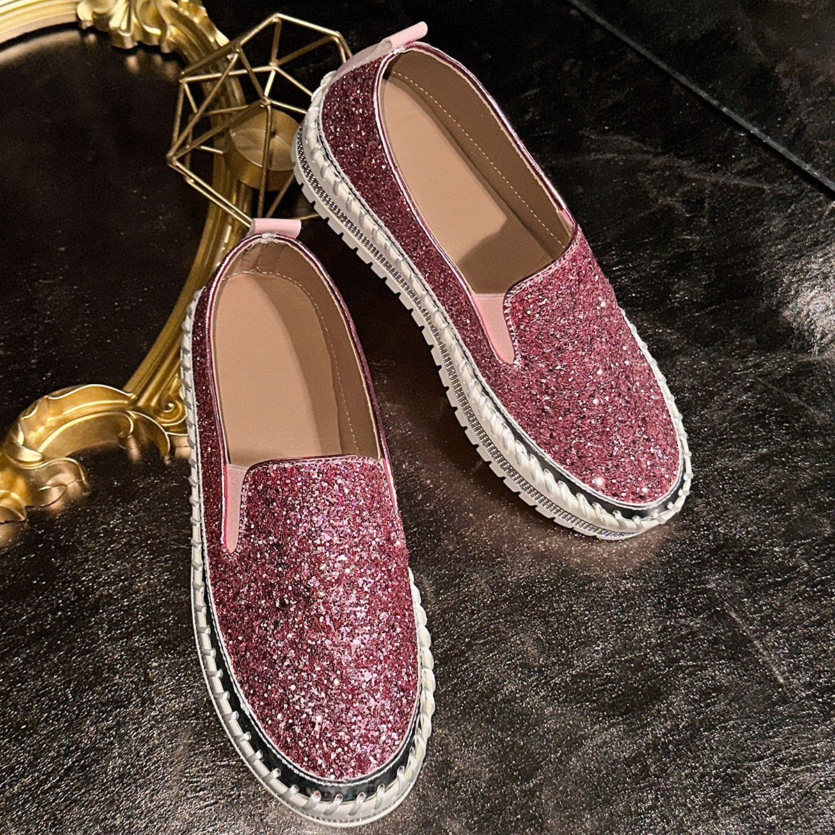 👟 62% DE RÉDUCTION! 🚶‍♀️ Chaussures Slip-On Décontractées pour Femme – Confortables, Légères & Faciles à Enfiler pour le Quotidien 🌸