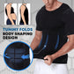 T-shirt amincissant avec technologie rafraîchissante pour hommes