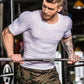 T-shirt amincissant avec technologie rafraîchissante pour hommes