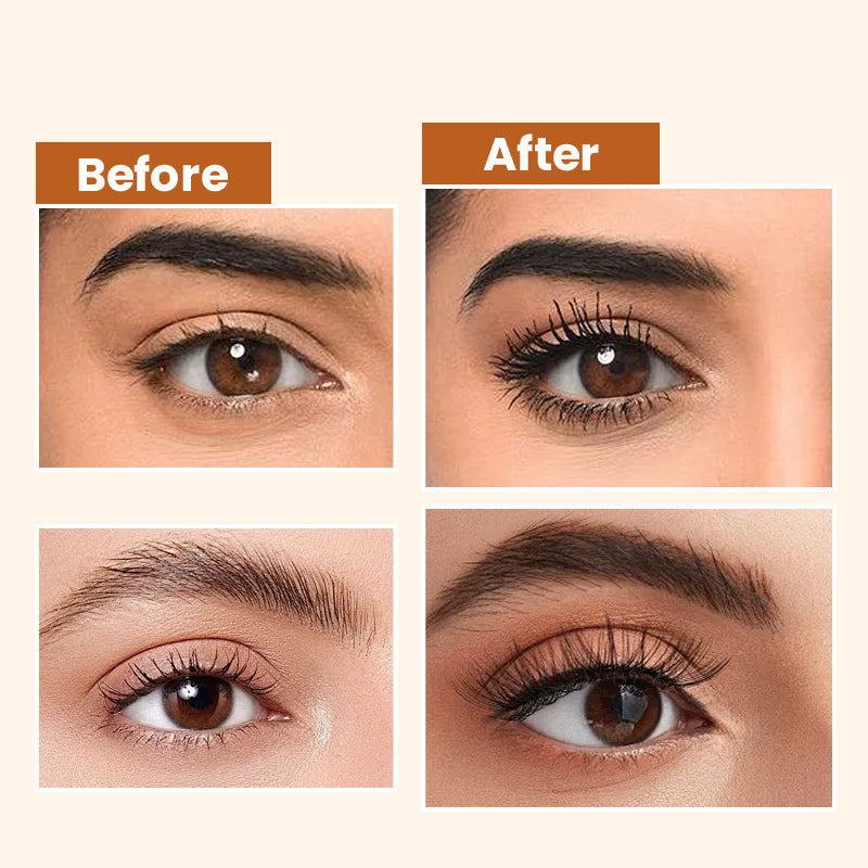 Faux cils bouclés et duveteux à faire soi-même