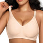 Soutien-gorge push-up confortable sans armatures et sans coutures pour femmes