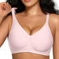 Soutien-gorge push-up confortable sans armatures et sans coutures pour femmes