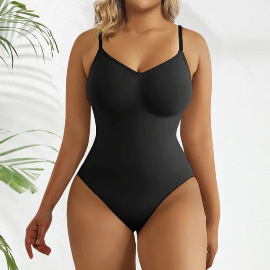 Body string gainant sans couture avec bretelles réglables